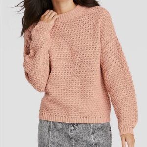 Universal Thread Blush Crew Neck Sweater